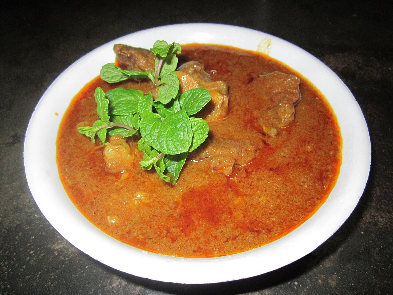 Railway mutton curry