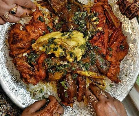 Kashmiri wazwan feast