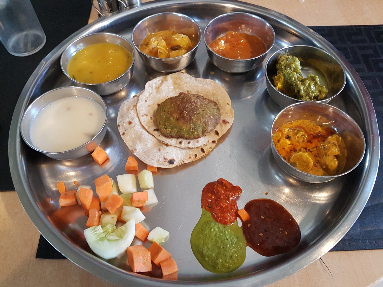 Gujarati thali