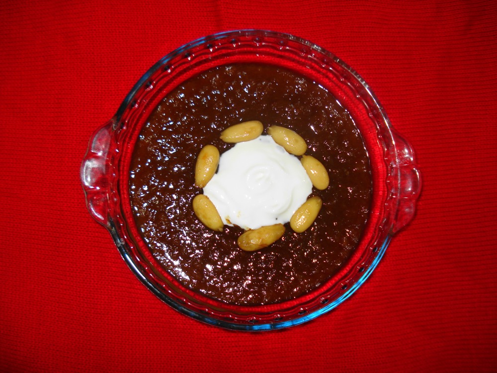 Qubani ka meetha, a stewed apricot dessert