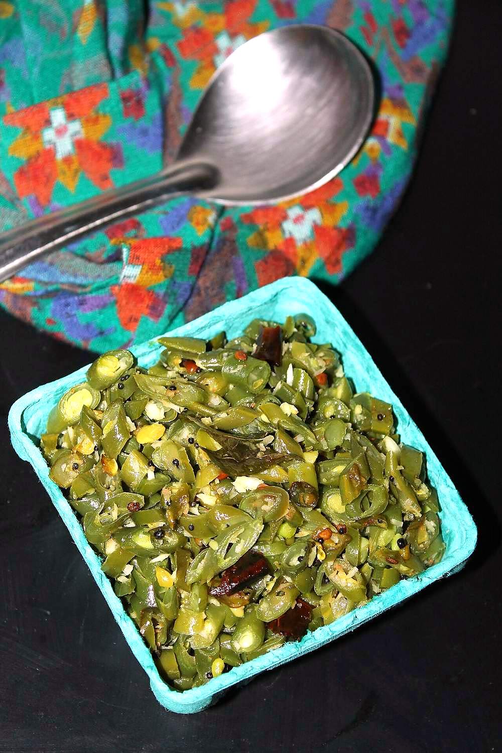 Beans Poriyal
