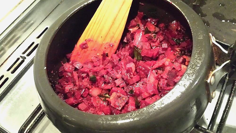 Beetroot Poriyal