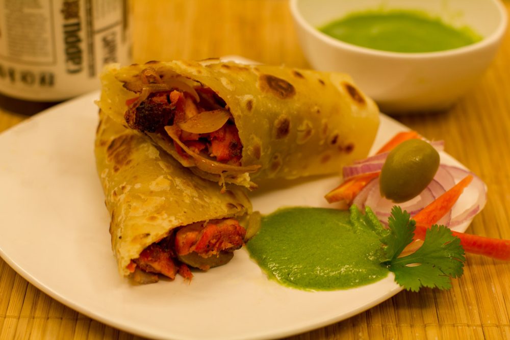 Chicken Kathi Roll