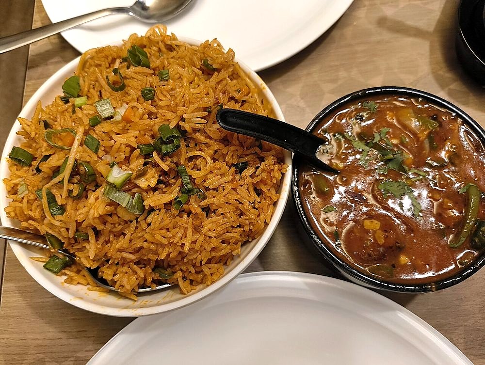 Triple Schezwan Rice