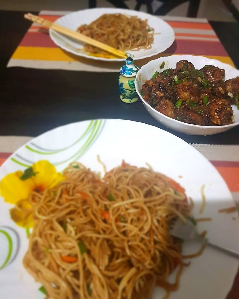 Veg Manchurian in Gravy