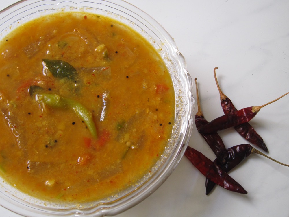Sambar with pumpkin