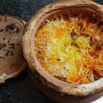 Lucknowi mutton dum biryani